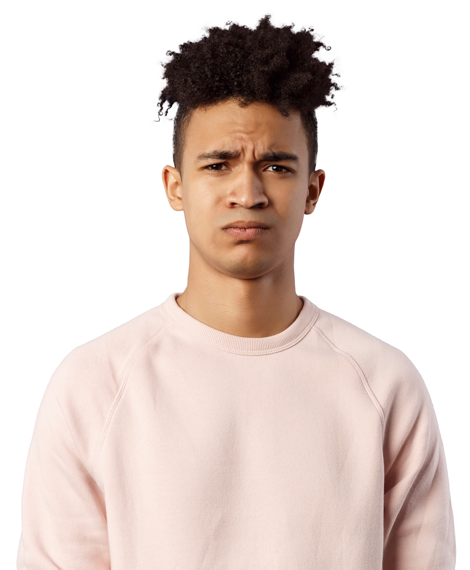 jovem com a camiseta branca